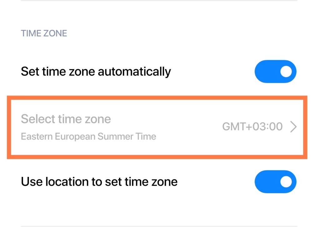 طريقة تغيير ساعة موبايلك للتوقيت الصيفي